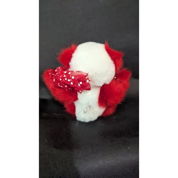 Babcock Bears Rainy red white 8" handmade 2017 German glass eyes Jointed plush - Picture 5 of 12